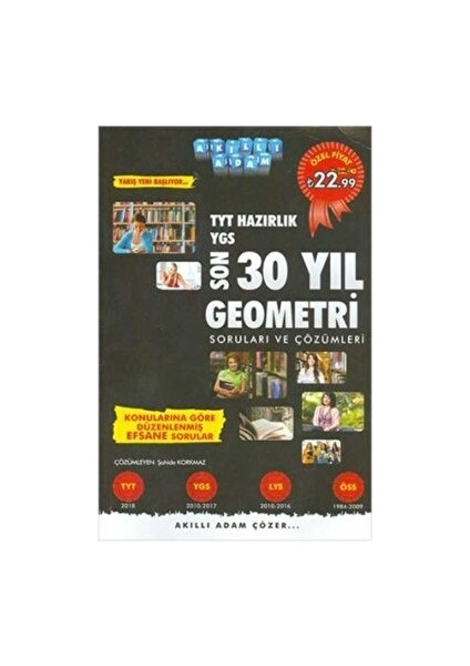 TYT Hazırlık Son 30 Yıl Çıkmış Geometri Soruları ve Çözümleri
