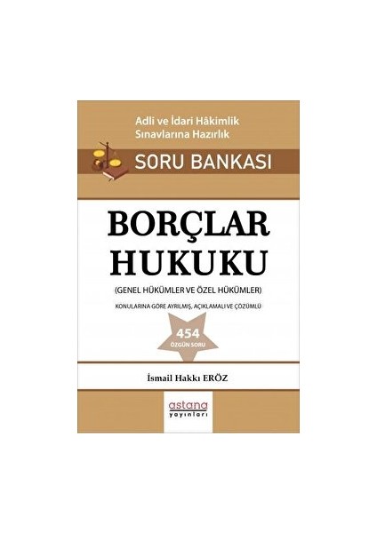 Borçlar Hukuku - Adli ve Idari Hakimlik Sınavı Soru Bankası
