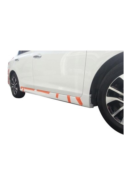 Honda Civic Fb7 Sedan 2012-2016 Plastik Boyasız Yan Marşpiyel