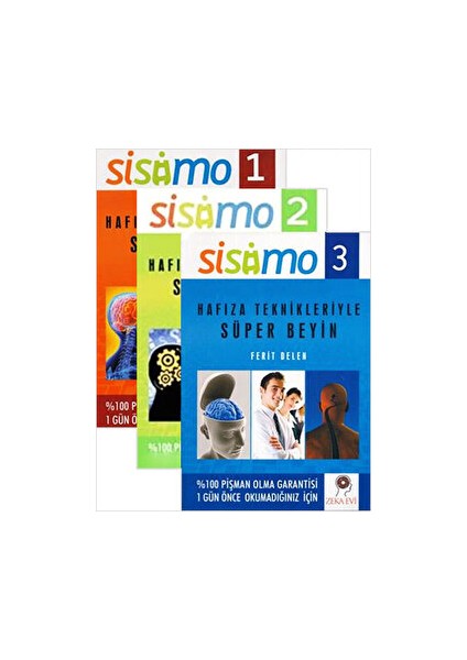 Sisimo Hafıza Teknikleriyle Süper Beyin 3'lü Set