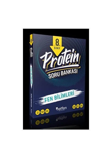 8. Sınıf Protein Fen Bilimleri Soru Bankası Netfen Yayınları