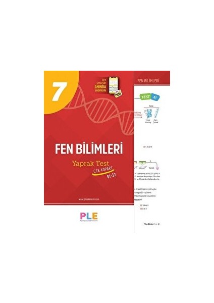 Birey Ple 7. Sınıf Fen Bilimleri 32 Yaprak Test