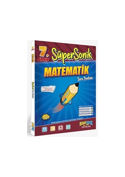 7. Sınıf Matematik Soru Bankası Süpersonik Yayınları
