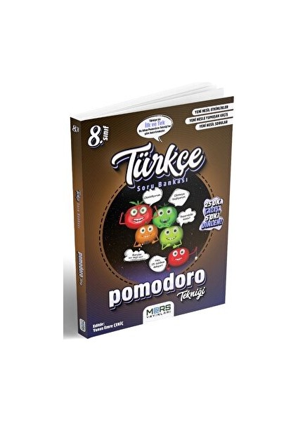 8. Sınıf Türkçe Pomodoro Soru Bankası