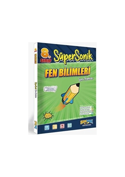 8. Sınıf Fen Bilimleri Soru Bankası Süpersonik Yayınları