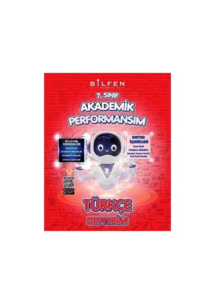 7. Sınıf Türkçe Akademik Performansım Defterim Yayıncılık