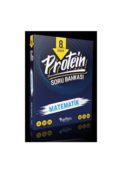 8. Sınıf Protein Matematik Soru Bankası Netfen Yayınları