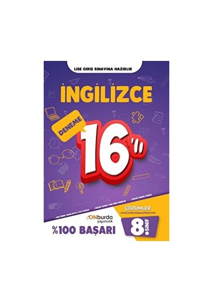 8. Sınıf İngilizce Yeni Nesil Branş Denemeleri