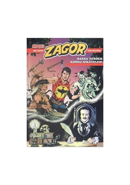 Zagor Maxi Tam Macera 23 - Başka Yerden Korku Hikayeleri