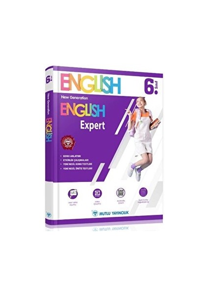 Mutlu Yayıncılık 6. Sınıf English Expert Konu Anlatımlı