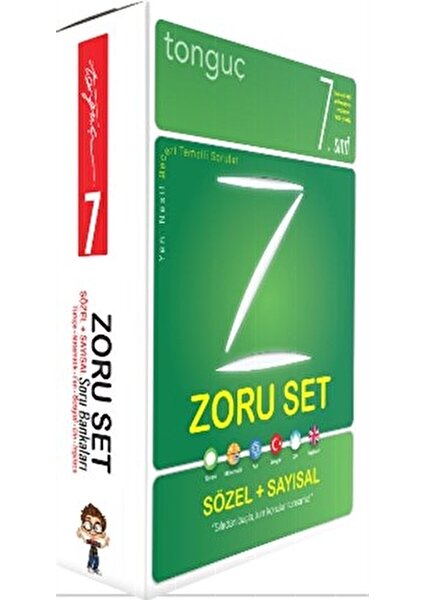 Tonguç Akademi 7. Sınıf Zoru Set Sözel - Sayısal (2 Kitap Takım)