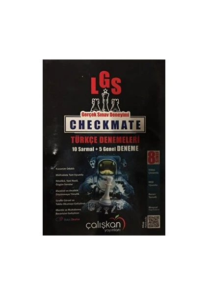 Çalışkan Yayınları LGS Checkmate Türkçe Denemeleri