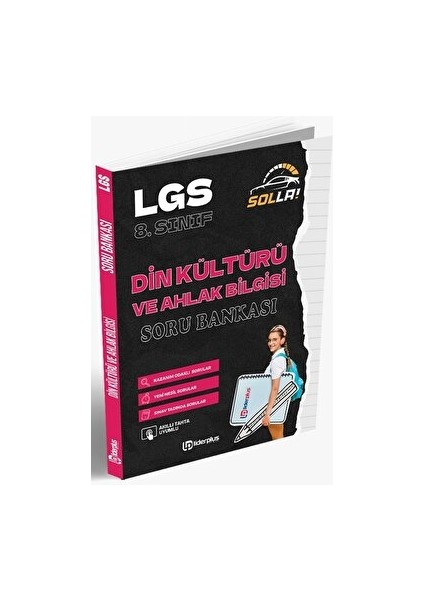 Lider Plus Yayınları LGS 8. Sınıf Din Kültürü ve Ahlak Bilgisi Solla Soru Bankası Lider Plus Yayınları