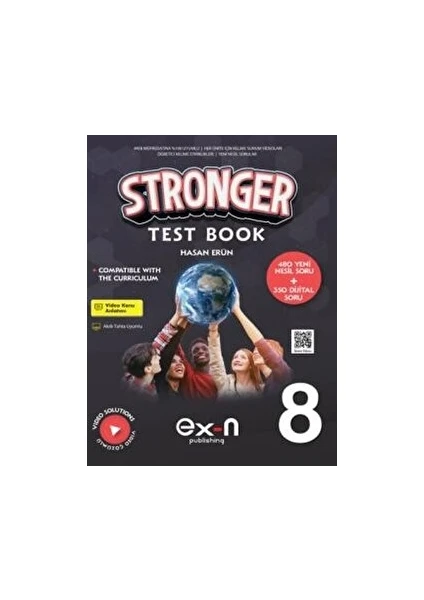 Çalışkan Yayınları 8. Sınıf Stronger With Engish Test Book