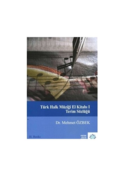 Türk Halk Müziği El Kitabı 1 Terimler Sözlüğü