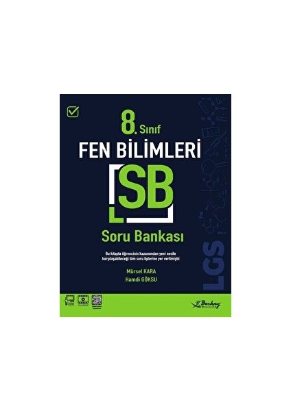 8. Sınıf LGS Fen Bilimleri Soru Bankası Berkay Yayıncılık