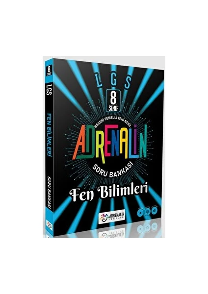 Adrenalin Yayınları 8. Sınıf Adrenalin Fen Bilimleri Soru Bankası Adrenalin Yayınları