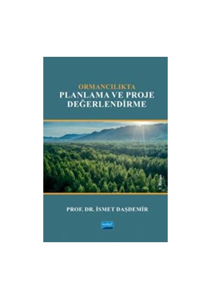 Ormancılıkta Planlama ve Proje Değerlendirme