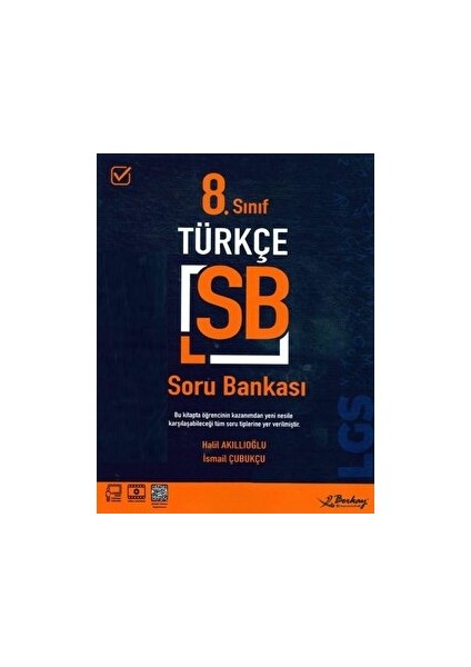 Berkay Yayınları 8. Sınıf LGS Türkçe Soru Bankası