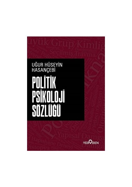 Politik Psikoloji Sözlüğü