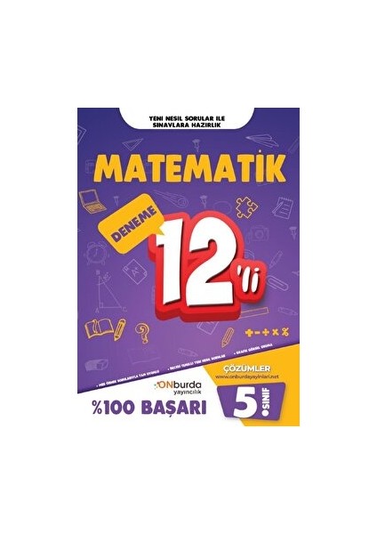 5. Sınıf Matematik Yeni Nesil Branş Denemeleri