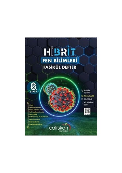 8. Sınıf Hibrit Fen Bilimleri Fasikül Defter