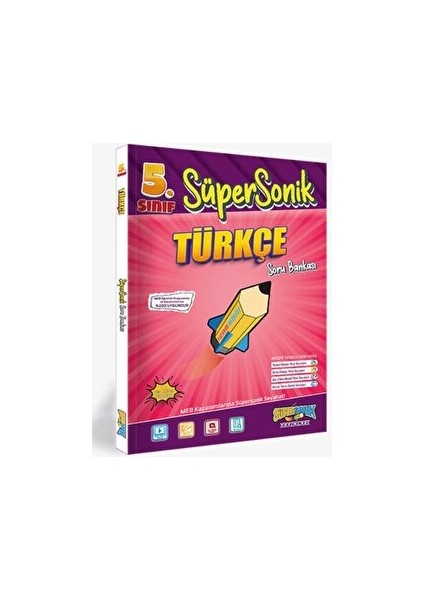 5. Sınıf Türkçe Soru Bankası Süpersonik Yayınları