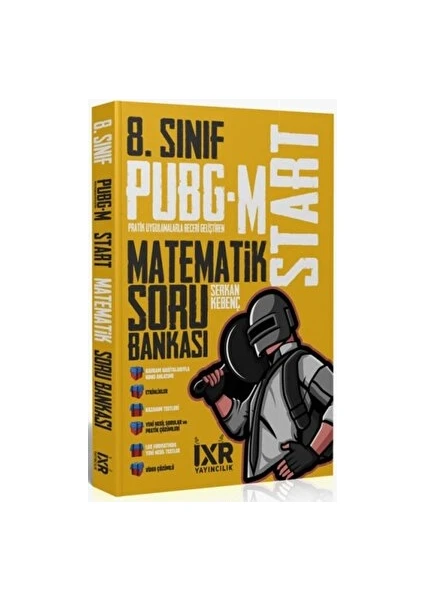 8. Sınıf Pubg M Start Matematik Soru Bankası Ixir Yayınları