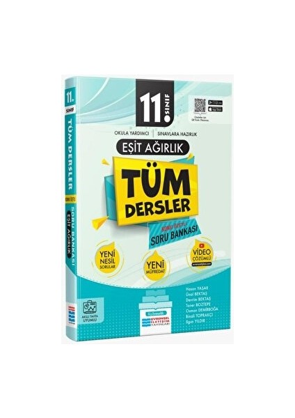 11.Sınıf Tüm Dersler Eşit Ağırlık Konu Özetli Soru Bankası