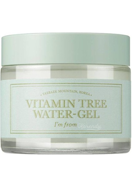 Vitamin Tree Water Gel - Yağlandırma Yapmayan Vitamin Jel Krem 75G