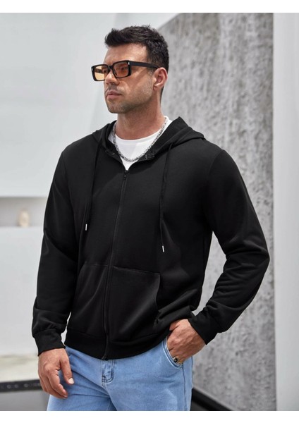 Daxis Sportwear Company Fermuarlı Kapüşonlu Sweatshirt