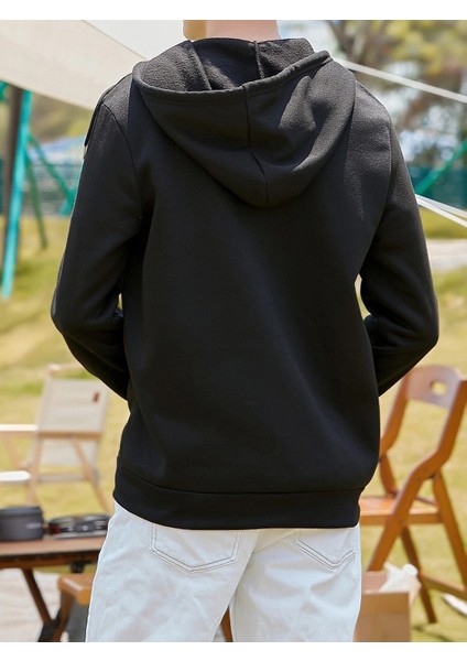 Daxis Sportwear Company Fermuarlı Kapüşonlu Oversize Sweatshirt