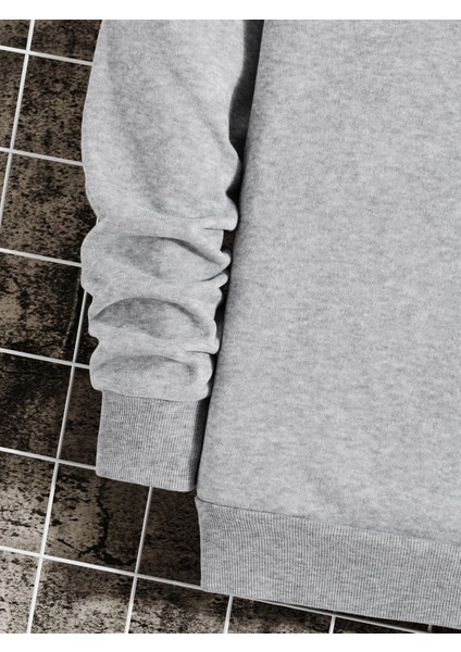 Daxis Sportwear Company Sıfır Yaka Unisex Oversize Sweatshirt fırsatları