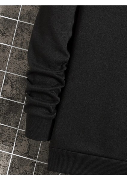 Daxis Sportwear Company Sıfır Yaka Unisex Oversize Sweatshirt fırsatları