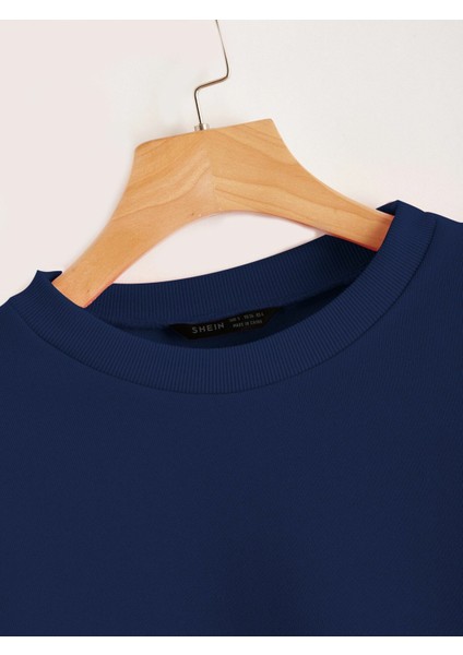 Daxis Sportwear Company Sıfır Yaka Unisex Oversize Sweatshirt modelleri