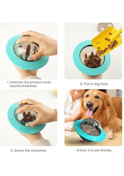 Uçan Diskler Oyuncaklar Köpek Yavaş Gıda Besleyici Topu Uçan Daire Oyunu Kedi Çiğnemek Sızdıran Yavru Iq Eğitim Oyuncak Anti Choke Bulmaca Köpekler | Köpek Oyuncakları (Yurt Dışından) modelleri
