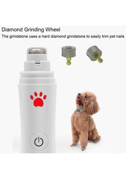 LED Petural Köpek Tırnak Öğütücü ve Clippers 3 Hız Şarj Edilebilir Elektrikli Pet Tırnak Giyotin Ağrısız Paws Bakım Kırpma Aracı | Köpek Tırnak Makası (Yurt Dışından) modelleri