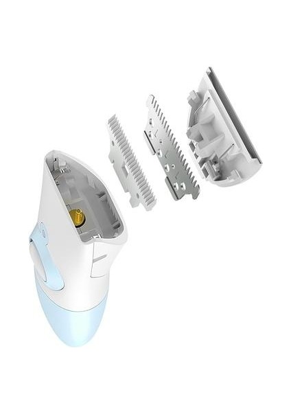 USB Bebek Elektrikli Saç Düzeltici Beyaz Bebek Saç Kesme Su Geçirmez R Açı Seramik Çelik Jilet | Saç Düzelticiler (Yurt Dışından)