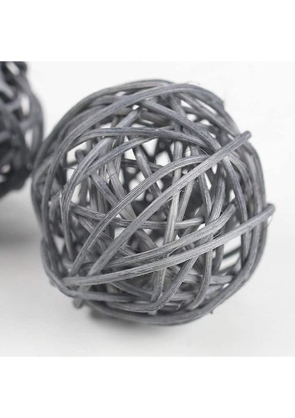 Rattan Topu, 24 Adet 2 Inç Hasır Top Dekoratif Top Orbs Vazo Dolguları (Stil 2) (Yurt Dışından) fiyatları