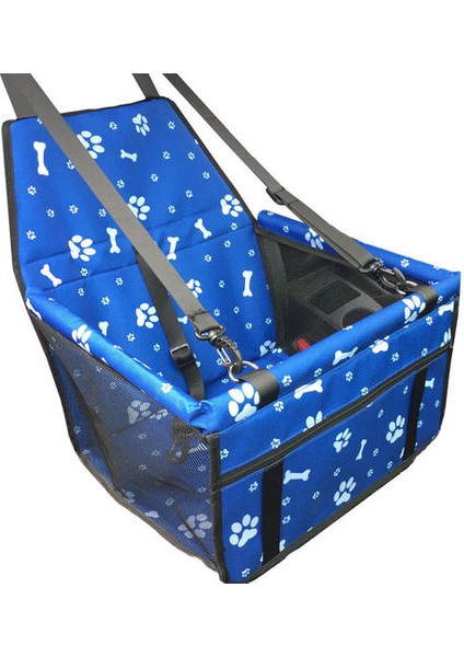 Köpek Araba Koltuğu Yükseltme Deluxe Taşınabilir Petable Köpek Booster Araba Koltuğu Klipsli Güvenlik LEASH30 Lbs (Mavi) (Yurt Dışından)