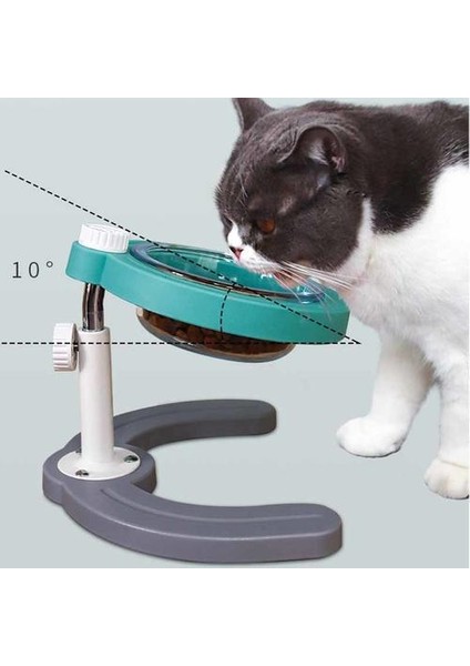 Koruyun Servikal Omurga Ayarlanabilir Kaymaz Kedi Kase Standı Köpek Kase ile Pet Besleme Kedi Gıda Kase Kedi Gıda Pet Kase Köpek Besleyici | Köpek Besleme (Yurt Dışından) fırsatları