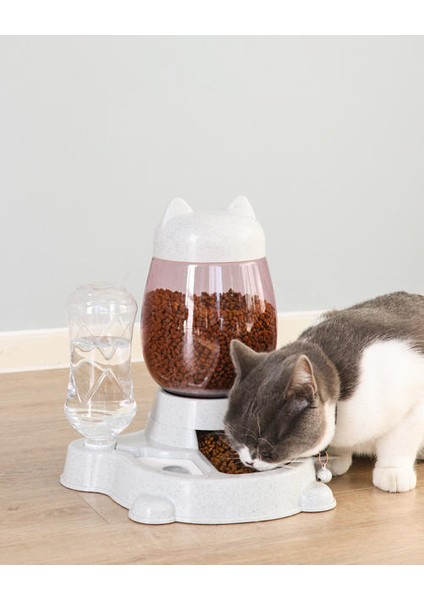 Pet Köpek Kedi Otomatik Besleyici Kase Köpekler Içme Su Şişesi Kitten Kaseler Yavaş Gıda Besleme Konteyner Malzemeleri | Kedi Besleme ve sulama Malzemeleri (Yurt Dışından) modelleri