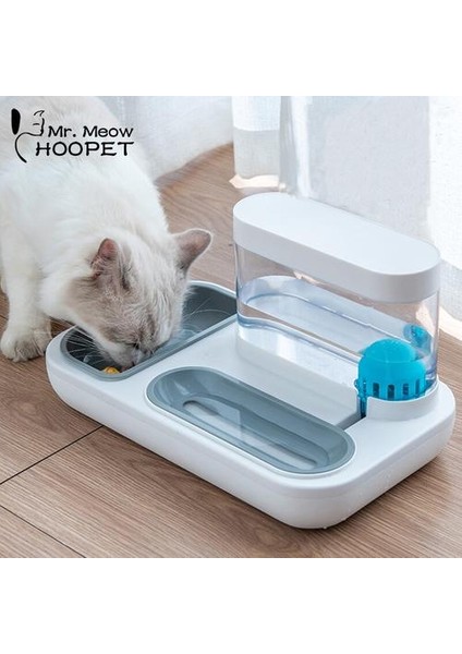Kedi Kaseler Köpek Su Şişesi Gıda Su Besleyici Kediler Için Yavru Yavru Içme Çeşmesi 1.5l Kapasiteli Boyun Koruyun Yem Kasası | Kedi Besleme ve sulama Malzemeleri (Beyaz) (Yurt Dışından) modelleri