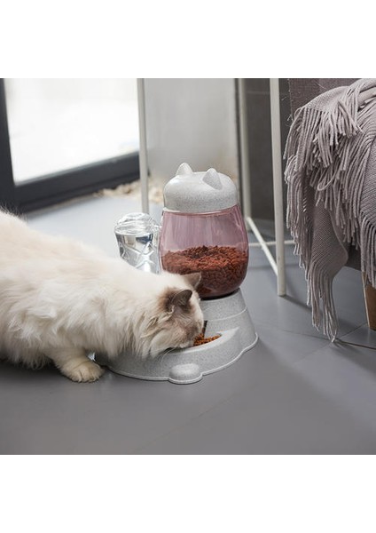 Pet Köpek Kedi Otomatik Besleyici Kase Köpekler Için Içme Su Şişesi Kitten Kaseler Gıda Besleme Konteyner Malzemeleri | Kedi Besleme ve sulama Malzemeleri (Yurt Dışından)
