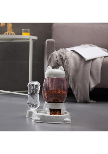 Pet Köpek Kedi Otomatik Besleyici Kase Köpekler Için Içme Su Şişesi Kitten Kaseler Gıda Besleme Konteyner Malzemeleri | Kedi Besleme ve sulama Malzemeleri (Yurt Dışından)