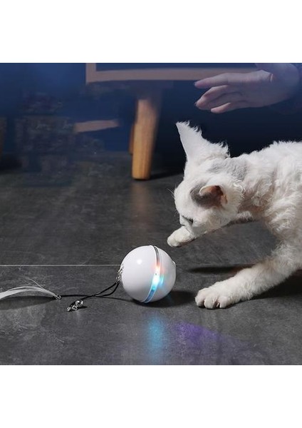 LED Işık Kedi Oyuncak Tüy Elektronik Interaktif Akıllı Top Pet Ürünleri Aksesuarlar Kedi Oyuncaklar Için Ilginç Ürünler | Kedi Oyuncakları (Yurt Dışından) fiyatları