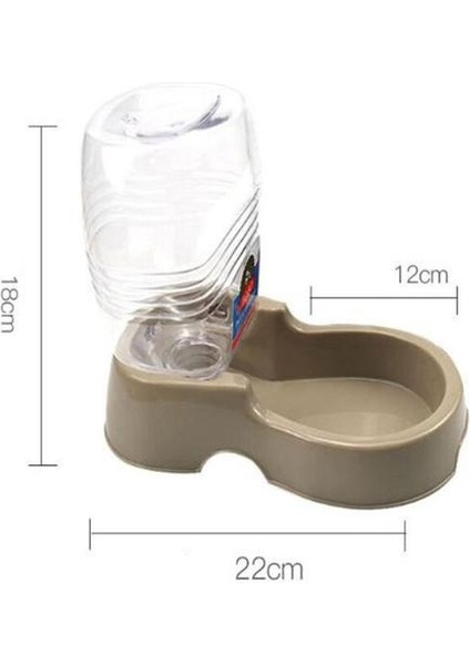 Pet Otomatik Besleyici Köpek Kedi Içme Kase Yerçekimi Evcil Su Dağıtıcı Plastik Köpekler Su Şişesi Büyük Kapasiteli Besleme Kaseleri | Köpek Besleme (Yurt Dışından) fırsatları