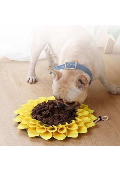 Pet Köpek Snuffle Mat Burun Kokusu Eğitim Sniffing Pad Yavaş Besleme Kase Halı | Köpek Oyuncakları (Yurt Dışından)