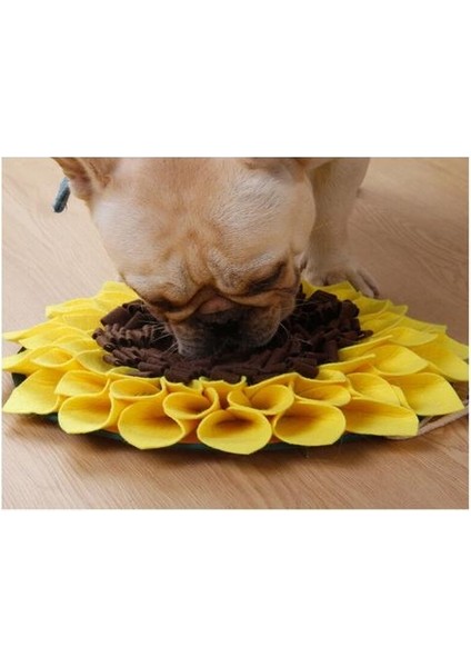 Pet Köpek Snuffle Mat Burun Kokusu Eğitim Sniffing Pad Yavaş Besleme Kase Halı | Köpek Oyuncakları (Yurt Dışından)