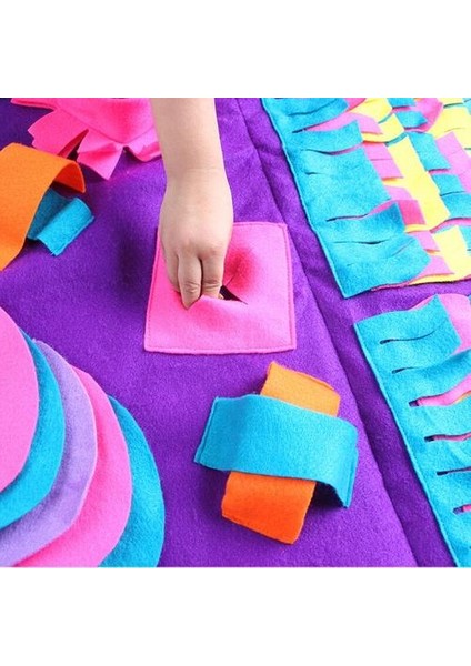 90 cm Köpek Snuffle Mat Yavaş Besleme Eğitim Paspaslar Pet Etkinlik Mat Köpekler Noswork Nosawork Soruncu (Yurt Dışından) fırsatları
